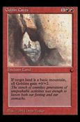 Magic the Gathering: The Dark (Base Set) card 64 Goblin Caves