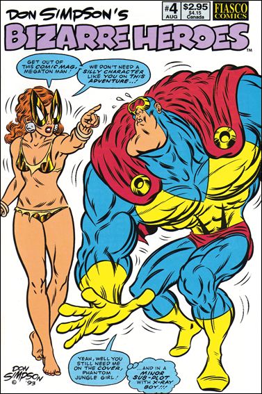 Don Simpson's Bizarre Heroes issue 4