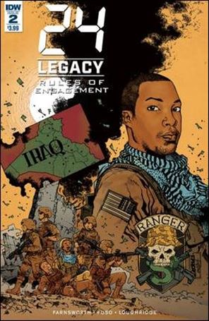 24: Legacy - Rules of Engagement issue 2 Georges Jeanty Cover