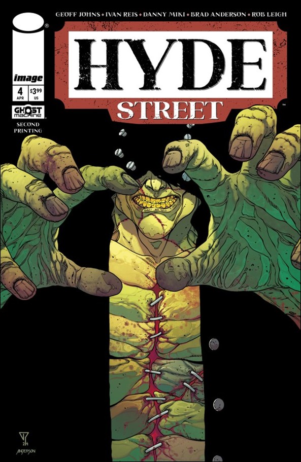 Hyde Street issue 4-D Francis Portela Cover (Second Printing)