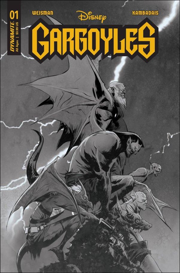 Gargoyles (2022) issue 1-X Jae Lee 1:10 B&W Cover