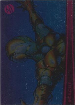 Marvel Dangerous Divas (Parallel Foil Base Set) card 52 Rescue
