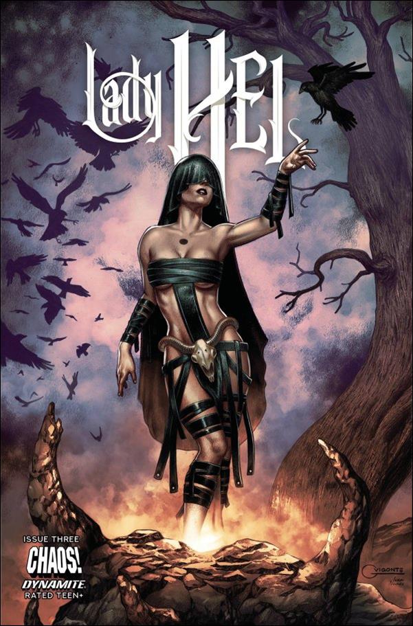 Lady Hel issue 3-B Geebo Vigonte Cover