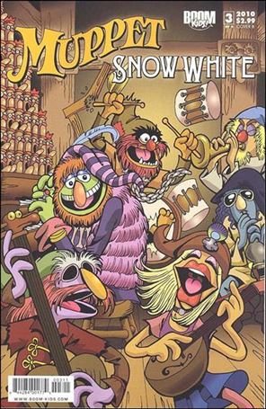 Muppet Snow White issue 3-B James Silvani Cover