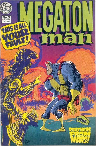 Megaton Man (1984) issue 3