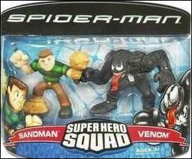 Spider-Man Super Hero Squad  figure 15 Sandman and Venom