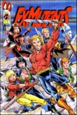 Ex-Mutants (1992) issue 1-C Prismatic Foil Cover