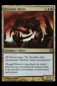 Magic the Gathering: Premium Deck Series: Slivers (Base Set) card 20 Necrotic Sliver