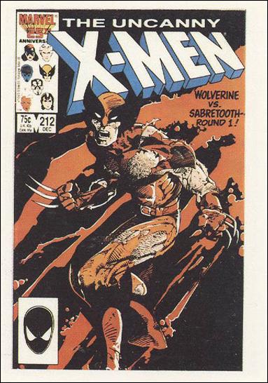 Uncanny X-Men Cover Series II (Base Set) card 39 Issue #212
