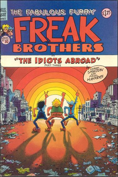 Fabulous Furry Freak Brothers issue 10-B U.K. Edition