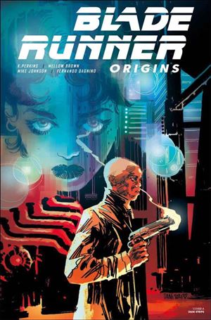 Blade Runner Origins issue 5-F Dani Strips Foil Cover