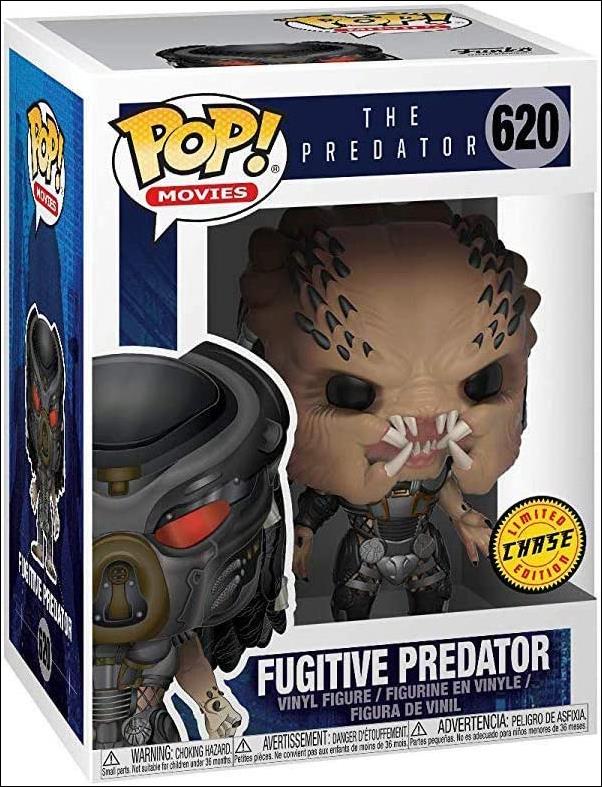 POP! Movies figure 620-B Fugitive Predator (Unmasked) Chase