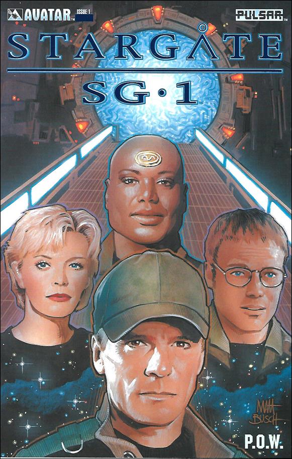 Stargate SG-1 POW issue 1-K Royal Blue Foil Cover