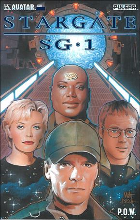 Stargate SG-1 POW issue 1-K Royal Blue Foil Cover