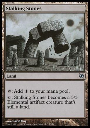 Magic the Gathering: Duel Decks: Elspeth vs. Tezzeret (Base Set) card 75 Stalking Stones