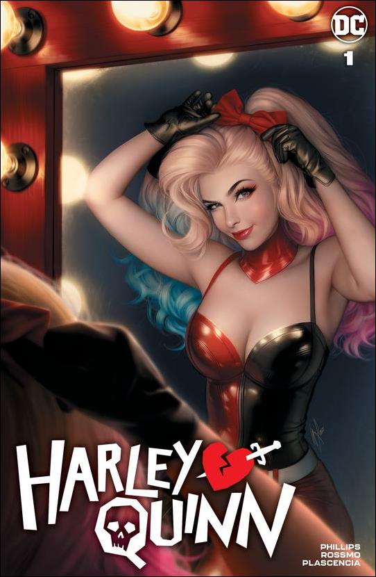 Harley Quinn (2021) issue 1-H Warren Louw KRS Comics Cover