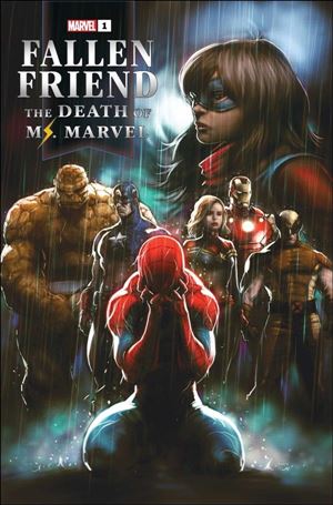 Fallen Friend: The Death of Ms. Marvel Cover Image 1