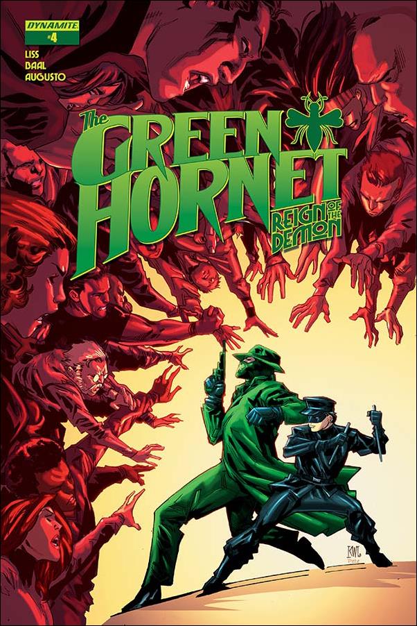 Green Hornet Reign of the Demon issue 4 Ken Lashley Cover