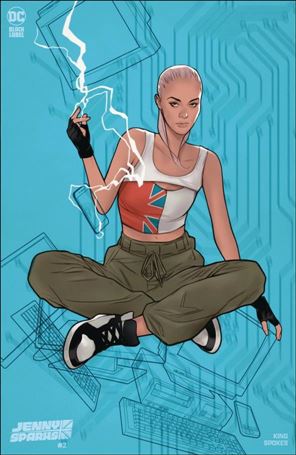 Jenny Sparks (2024) issue 2-B Ben Oliver Cardstock Cover