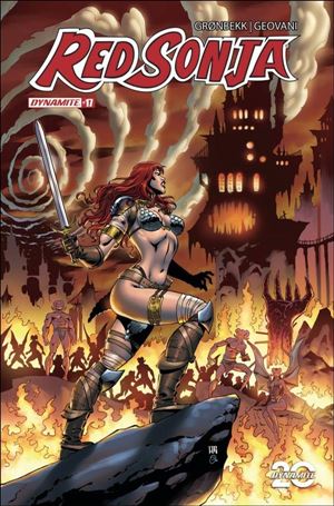 Red Sonja (2023) issue 17-D Walter Geovani Cardstock Cover