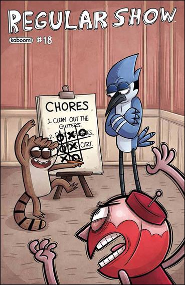 Regular Show issue 18 Taylor Carilli Cover