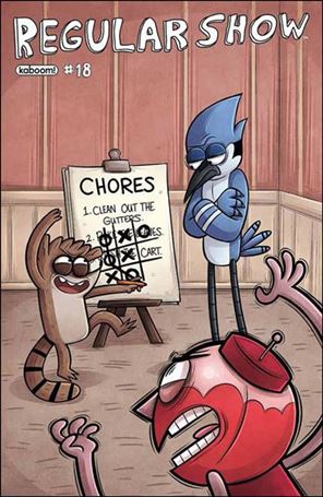 Regular Show issue 18 Taylor Carilli Cover