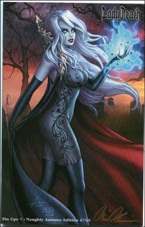 Lady Death: Pin Ups issue 1-I Naughty Autumn Edition 1/69