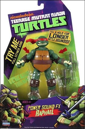 Teenage Mutant Ninja Turtles (2012) Power Sound FX figure 4 Raphael