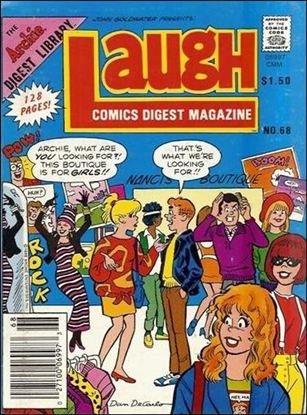 Laugh Digest Magazine issue 68-B Canadian Price Cover