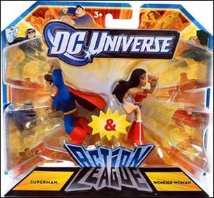 DC Universe: Action League figure 12 Superman and Wonder Woman