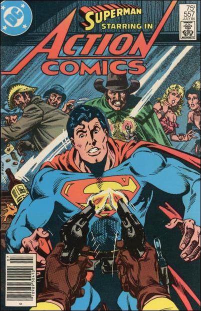 Action Comics (1938) issue 557-B Newsstand Cover