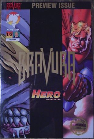 Bravura Preview Book issue 1/2-B Gold Foil Cover