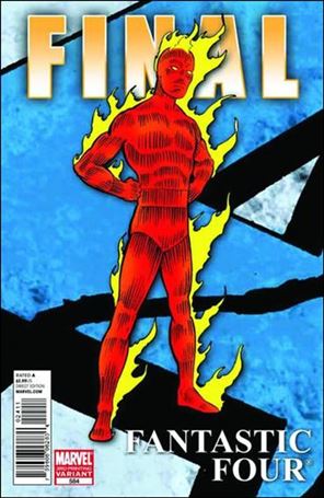 Fantastic Four (1961) issue 584-F The Final Flame on Connecting Cover (3rd Printing)