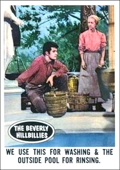 Beverly Hillbillies (Base Set) card 29 We Used This for Washing & the Outside Pool 