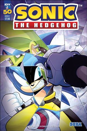 Sonic the Hedgehog (2018) issue 50-F Thomas Rothlisberger Cover