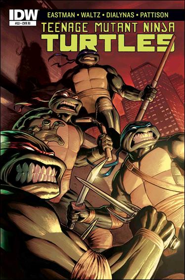 Teenage Mutant Ninja Turtles (2011) issue 53-C Atilio Rojo 1:10 Cover