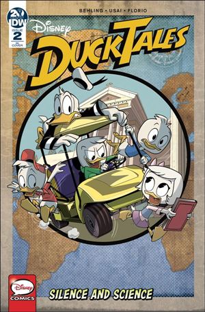 DuckTales: Silence and Science issue 2-C Ducktales Creative Team 1:10 Cover
