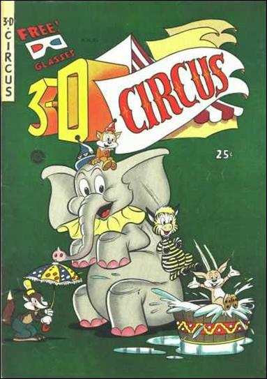3-D Circus issue 1 Includes 3-D Glasses