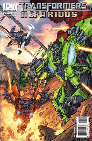 Transformers: Nefarious issue 4-B Carlos Magno Cover