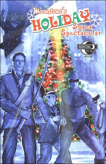 Moonstone's Holiday Super Spectacular issue 1-B Michael Stribling Cover