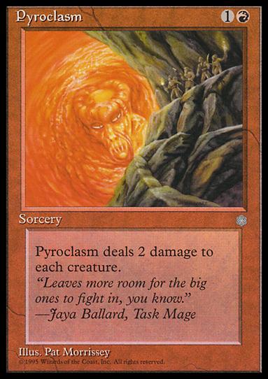 Magic the Gathering: Ice Age (Base Set) card 214 Pyroclasm