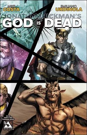 God is Dead issue 42-B German Nobile Carnage Wraparound Cover