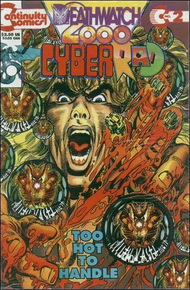 CyberRad Deathwatch 2000 issue 2-B Unbagged