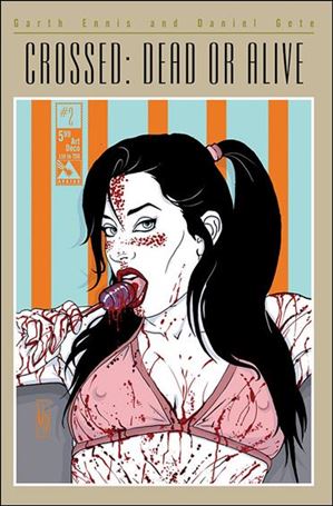 Crossed Dead or Alive issue 2-B Michael DiPascale Art Deco Cover 1/750