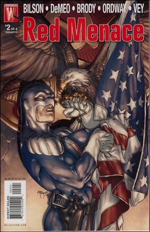Red Menace issue 2-B Michael William Kaluta 1:10 Cover