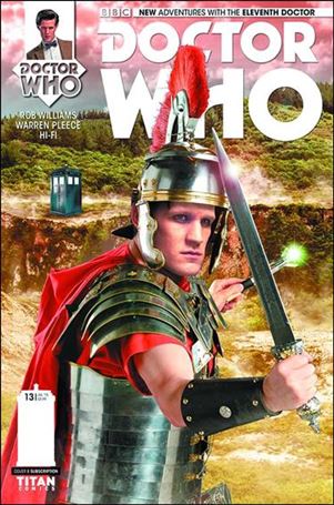 Doctor Who: The Eleventh Doctor issue 13-B Photo Subscription Cover