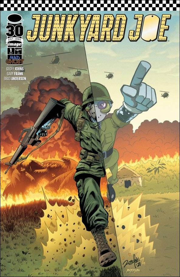 Junkyard Joe issue 1-B Robert Love Cover