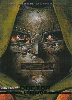 1993 Marvel Masterpieces (Base Set) card 21 Doctor Doom