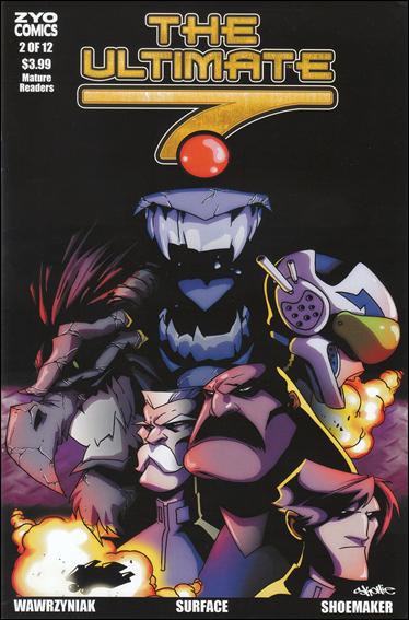Ultimate 7 issue 2 Skottie Young Cover