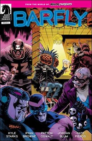 From the World of Minor Threats: Barfly issue 1-D Scott Hepburn Foil Cover
